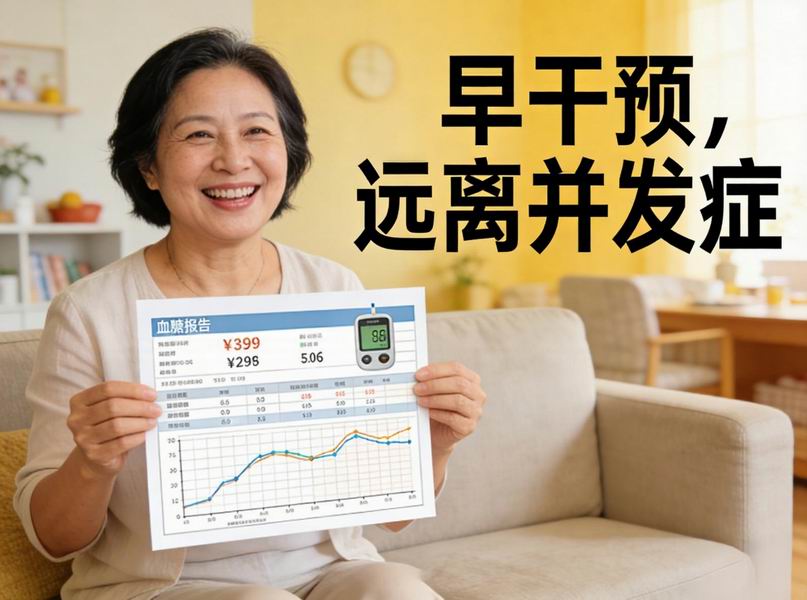 糖尿病并发症非必然，早干预可有效规避
